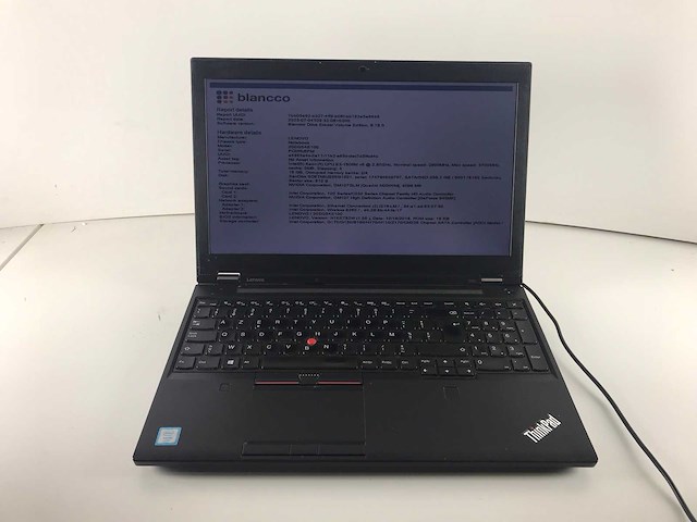 Lenovo thinkpad p50 15.6”, xeon quad core, 16 gb ram, 256 gb ssd laptop - afbeelding 1 van  7