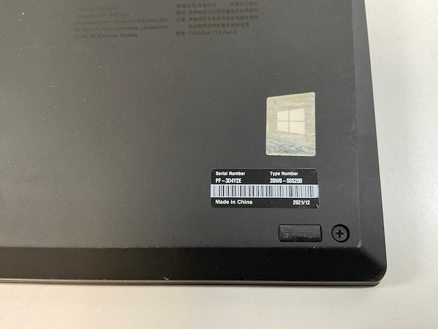 Lenovo thinkpad t14 gen 2 14”, core(tm) i5 11th gen, 16 gb ram, 512 gb nvme laptop - afbeelding 7 van  7