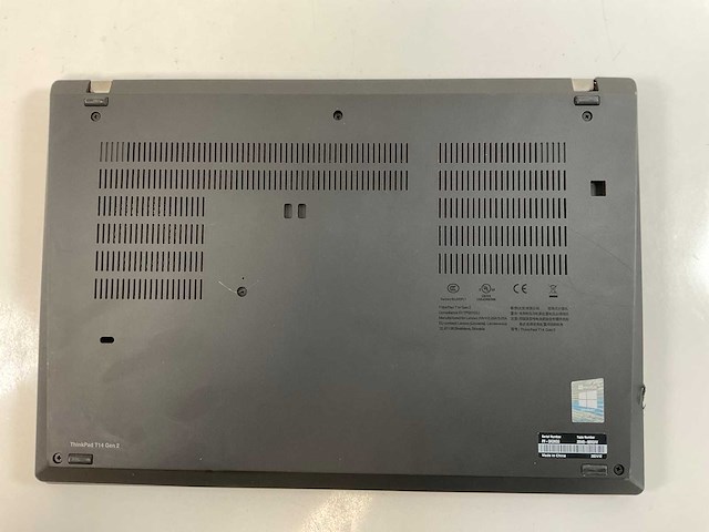 Lenovo thinkpad t14 gen 2 14”, core(tm) i5 11th gen, 16 gb ram, 512 gb nvme laptop - afbeelding 2 van  4