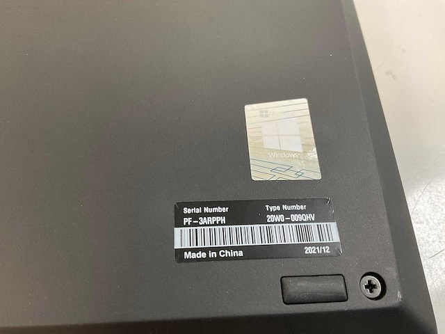 Lenovo thinkpad t14 gen 2 14”, core(tm) i5 11th gen, 16 gb ram, 512 gb nvme laptop - afbeelding 7 van  7