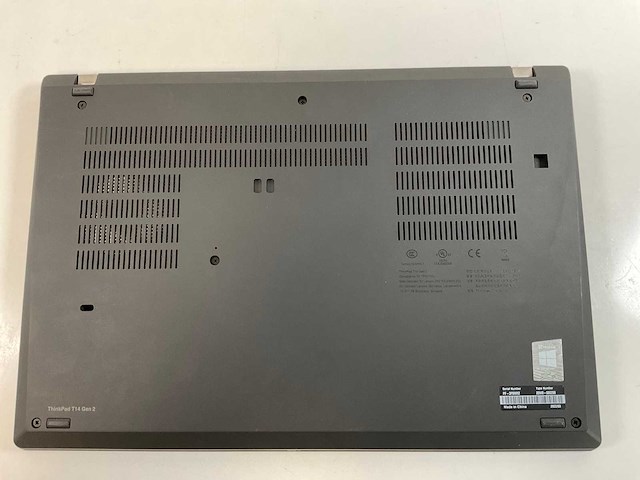 Lenovo thinkpad t14 gen 2 14”, core(tm) i5 11th gen, 16 gb ram, 512 gb nvme laptop - afbeelding 6 van  7