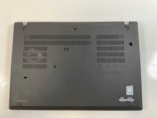 Lenovo thinkpad t14 gen 2 14”, core(tm) i5 11th gen, 16 gb ram, 512 gb nvme laptop - afbeelding 6 van  7