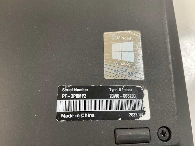 Lenovo thinkpad t14 gen 2 14”, core(tm) i5 11th gen, 16 gb ram, 512 gb nvme laptop - afbeelding 5 van  5