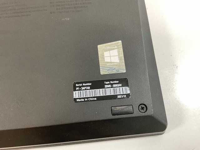 Lenovo thinkpad t14 gen 2 14”, core(tm) i5 11th gen, 32 gb ram, 512 gb nvme laptop - afbeelding 5 van  5