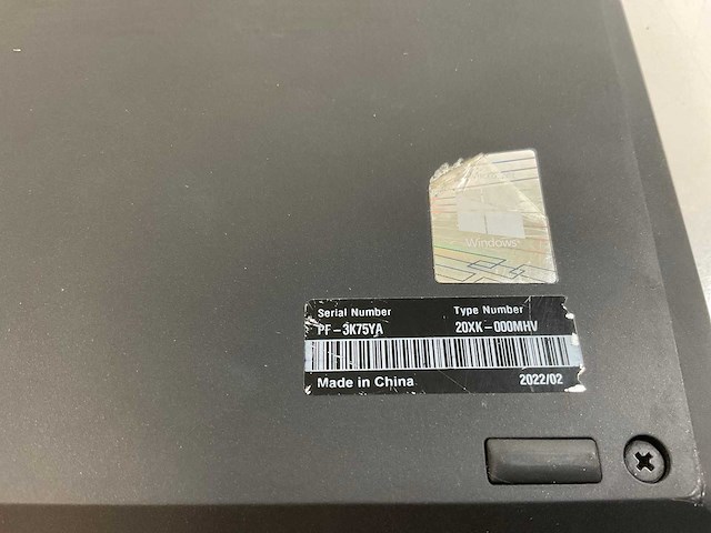 Lenovo thinkpad t14 gen 2a 14”, amd ryzen 5 pro 5650u with radeon graphics, 16 gb ram, 512 gb nvme laptop - afbeelding 3 van  3