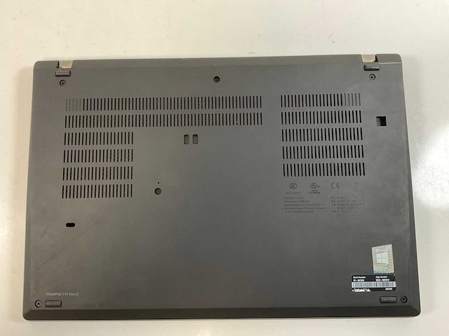Lenovo thinkpad t14 gen 2a 14”, amd ryzen 5 pro 5650u with radeon graphics, 16 gb ram, 512 gb nvme laptop - afbeelding 3 van  4