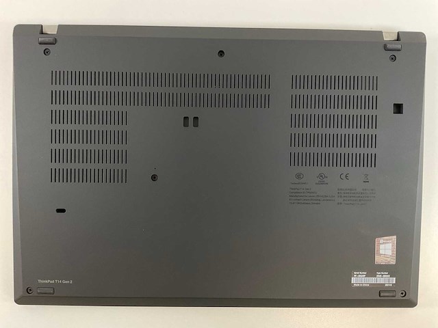 Lenovo thinkpad t14 gen 2i 14”, core(tm) i5 11th gen, 16 gb ram, 512 gb nvme laptop - afbeelding 6 van  7