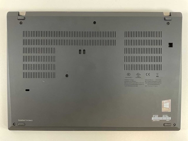 Lenovo thinkpad t14 gen 2i 14”, core(tm) i5 11th gen, 16 gb ram, 512 gb nvme laptop - afbeelding 6 van  7