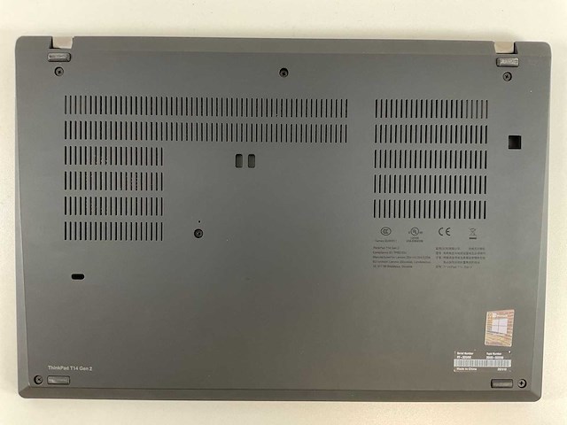 Lenovo thinkpad t14 gen 2i 14”, core(tm) i5 11th gen, 16 gb ram, 512 gb nvme laptop - afbeelding 6 van  7