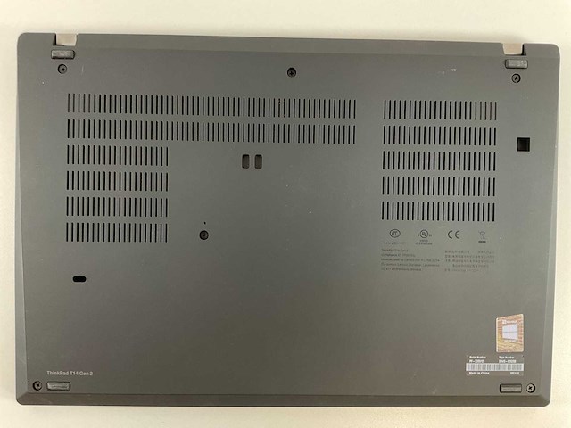 Lenovo thinkpad t14 gen 2i 14”, core(tm) i5 11th gen, 16 gb ram, 512 gb nvme laptop - afbeelding 6 van  7
