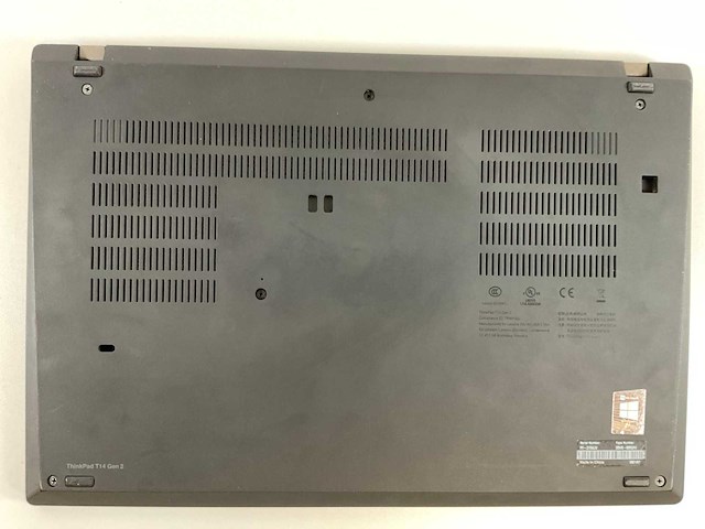 Lenovo thinkpad t14 gen 2i 14”, core(tm) i5 11th gen, 16 gb ram, 512 gb nvme laptop - afbeelding 6 van  7