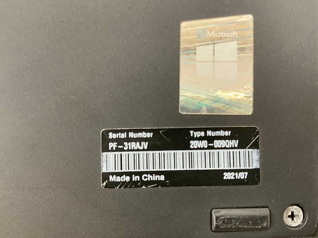 Lenovo thinkpad t14 gen 2i 14”, core(tm) i5 11th gen, 16 gb ram, 512 gb nvme laptop - afbeelding 7 van  7