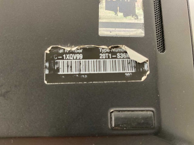 Lenovo thinkpad t14s gen 1 14”, core(tm) i7 10th gen, 16 gb ram, 256 gb nvme laptop - afbeelding 7 van  7