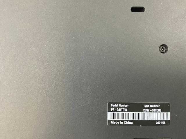 Lenovo thinkpad t15 g1 15.5”, core(tm) i5 10th gen, 16 gb ram, 256 gb nvme laptop - afbeelding 7 van  7