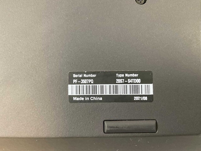 Lenovo thinkpad t15 g1 15.5”, core(tm) i5 10th gen, 16 gb ram, 256 gb nvme laptop - afbeelding 7 van  7