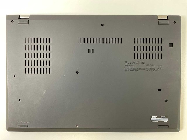 Lenovo thinkpad t15 g1 15.5”, core(tm) i5 10th gen, 16 gb ram, 256 gb nvme laptop - afbeelding 6 van  7