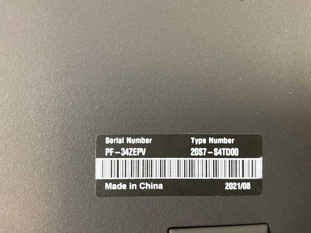 Lenovo thinkpad t15 g1 15.5”, core(tm) i5 10th gen, 16 gb ram, 256 gb nvme laptop - afbeelding 7 van  7