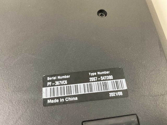 Lenovo thinkpad t15 g1 15.5”, core(tm) i5 10th gen, 16 gb ram, 256 gb nvme laptop - afbeelding 5 van  5