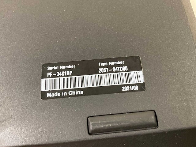Lenovo thinkpad t15 g1 15.5”, core(tm) i5 10th gen, 16 gb ram, 256 gb nvme laptop - afbeelding 7 van  7