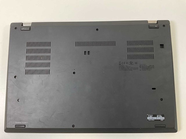 Lenovo thinkpad t15 g1 15.5”, core(tm) i5 10th gen, 16 gb ram, 256 gb nvme laptop - afbeelding 6 van  7