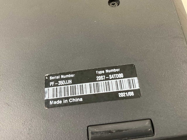 Lenovo thinkpad t15 g1 15.5”, core(tm) i5 10th gen, 16 gb ram, 256 gb nvme laptop - afbeelding 7 van  7