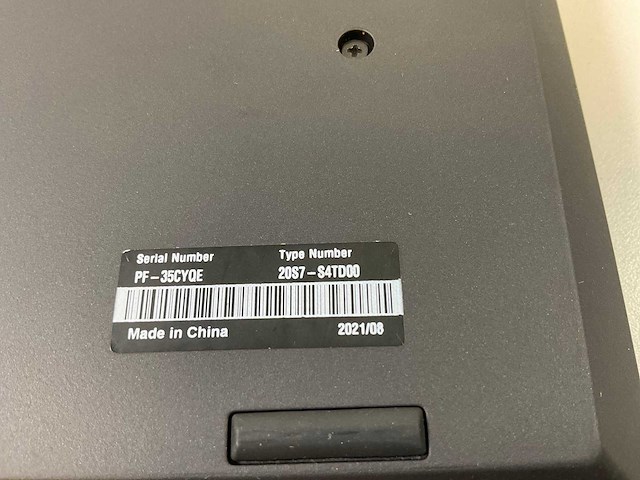 Lenovo thinkpad t15 g1 15.5”, core(tm) i5 10th gen, 16 gb ram, 256 gb nvme laptop - afbeelding 7 van  7