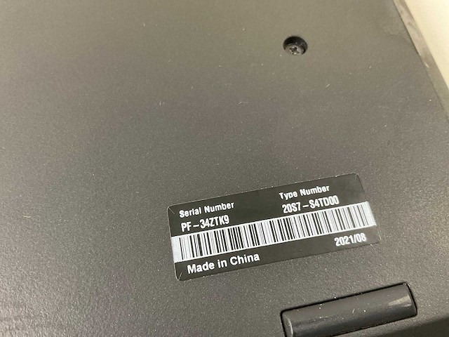 Lenovo thinkpad t15 g1 15.5”, core(tm) i5 10th gen, 16 gb ram, 256 gb nvme laptop - afbeelding 7 van  7