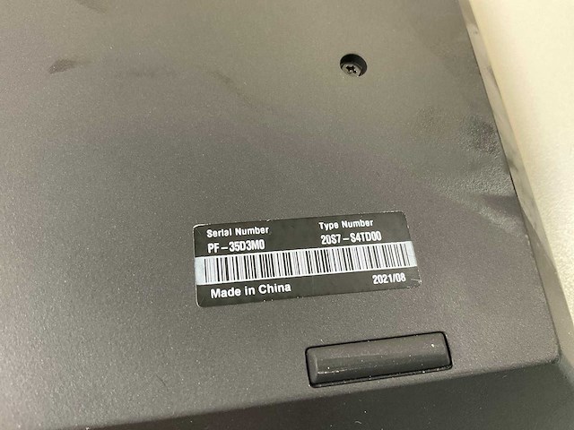 Lenovo thinkpad t15 g1 15.5”, core(tm) i5 10th gen, 16 gb ram, 256 gb nvme laptop - afbeelding 6 van  6