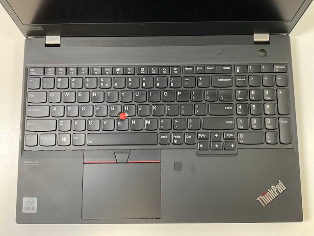 Lenovo thinkpad t15 g1 15.5”, core(tm) i5 10th gen, 16 gb ram, 256 gb nvme laptop - afbeelding 1 van  3