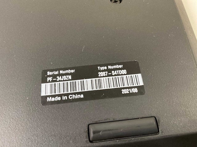 Lenovo thinkpad t15 g1 15.5”, core(tm) i5 10th gen, 16 gb ram, 256 gb nvme laptop - afbeelding 3 van  3