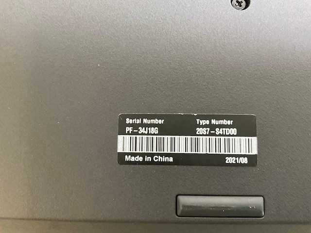 Lenovo thinkpad t15 g1 15.6”, core(tm) i5 10th gen, 16 gb ram, 256 gb nvme laptop - afbeelding 7 van  7