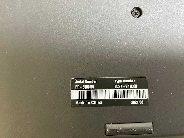 Lenovo thinkpad t15 g1 15.6”, core(tm) i5 10th gen, 16 gb ram, 256 gb nvme laptop - afbeelding 5 van  5