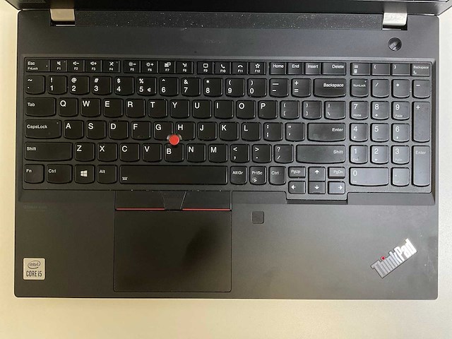 Lenovo thinkpad t15 g1 15.6”, core(tm) i5 10th gen, 16 gb ram, 256 gb nvme laptop - afbeelding 4 van  6