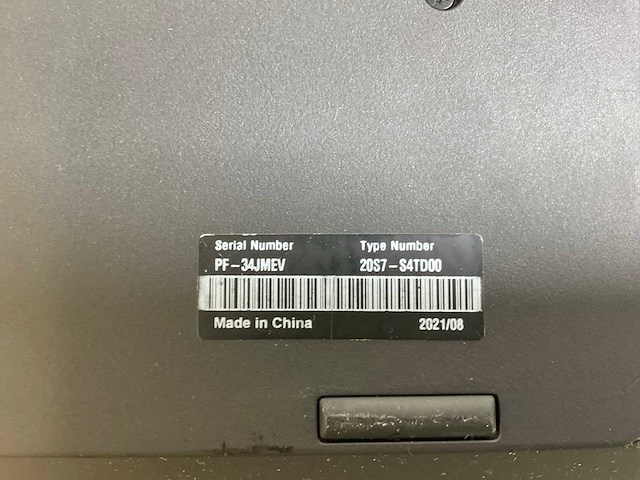 Lenovo thinkpad t15 g1 15.6”, core(tm) i5 10th gen, 16 gb ram, 256 gb nvme laptop - afbeelding 7 van  7