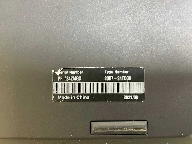 Lenovo thinkpad t15 g1 15.6”, core(tm) i5 10th gen, 16 gb ram, 256 gb nvme laptop - afbeelding 4 van  4