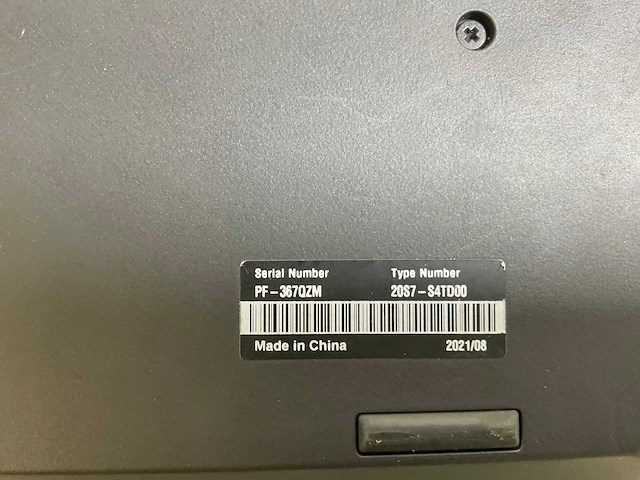 Lenovo thinkpad t15 g1 15.6”, core(tm) i5 10th gen, 16 gb ram, 256 gb nvme laptop - afbeelding 7 van  7