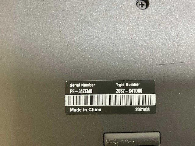 Lenovo thinkpad t15 g1 15.6”, core(tm) i5 10th gen, 16 gb ram, 256 gb nvme laptop - afbeelding 5 van  5