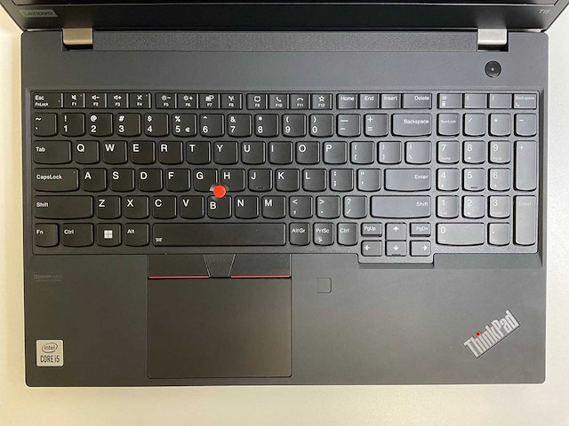 Lenovo thinkpad t15 g1 15.6”, core(tm) i5 10th gen, 16 gb ram, 256 gb nvme laptop - afbeelding 4 van  7