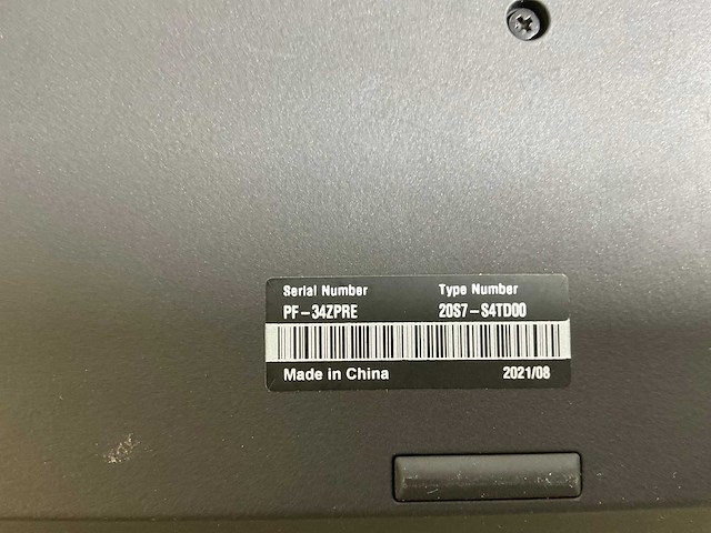Lenovo thinkpad t15 g1 15.6”, core(tm) i5 10th gen, 16 gb ram, 256 gb nvme laptop - afbeelding 7 van  7