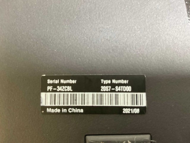 Lenovo thinkpad t15 g1 15.6”, core(tm) i5 10th gen, 16 gb ram, 256 gb nvme laptop - afbeelding 1 van  1