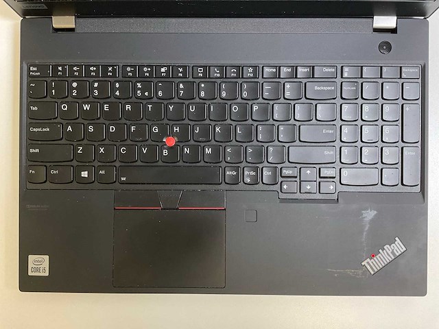 Lenovo thinkpad t15 g1 15.6”, core(tm) i5 10th gen, 16 gb ram, 256 gb nvme laptop - afbeelding 4 van  6