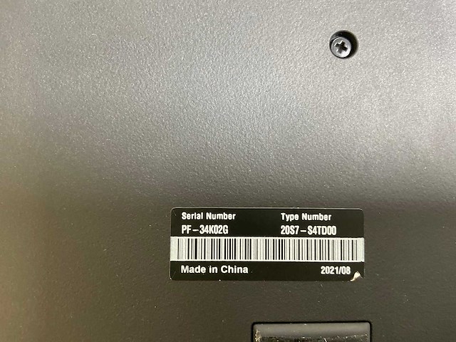 Lenovo thinkpad t15 g1 15.6”, core(tm) i5 10th gen, 16 gb ram, 256 gb nvme laptop - afbeelding 6 van  6