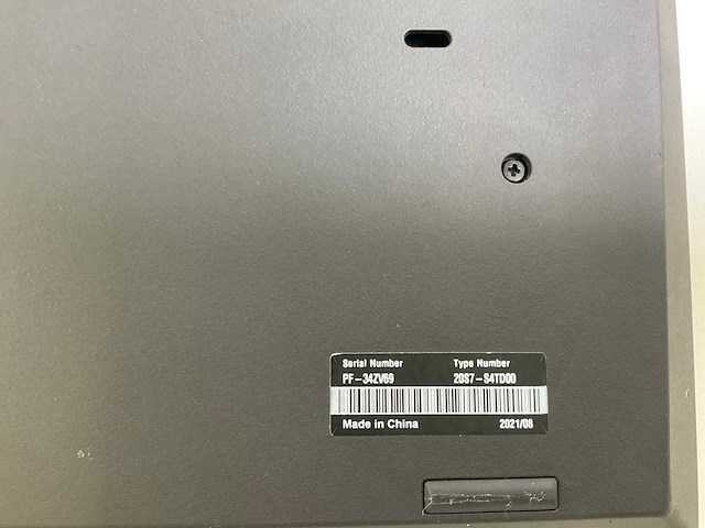 Lenovo thinkpad t15 gen 1 15.5”, core(tm) i5 10th gen , 16 gb ram , 256gb nvme laptop - afbeelding 6 van  6