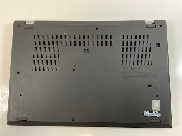 Lenovo thinkpad t15 gen 2 15.5”, core(tm) i7 11th gen, 16 gb ram, 512 gb nvme laptop - afbeelding 6 van  8