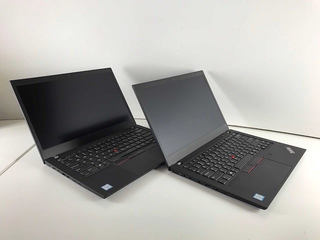 Lenovo thinkpad t490 14”, core(tm) i5 8th gen, 8 gb ram, 256 gb nvme laptops (2x) - afbeelding 1 van  5