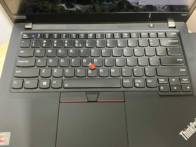 Lenovo thinkpad t495 laptop (2x) - afbeelding 2 van  3