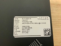 Lenovo thinkpad t495 laptop (4x) - afbeelding 2 van  11