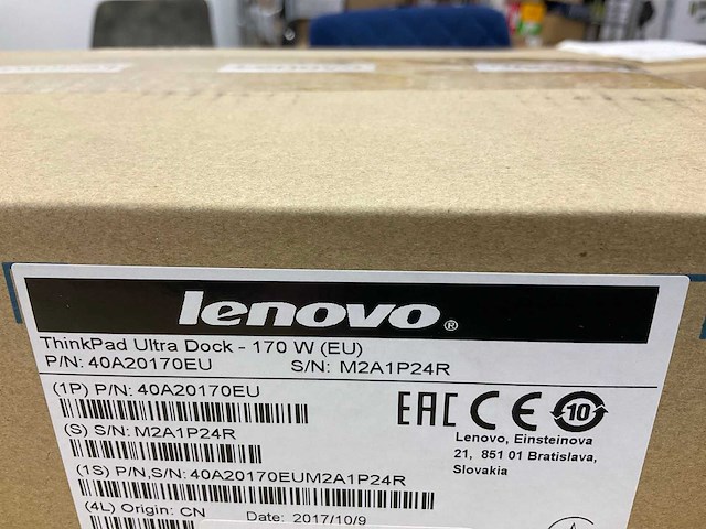 Lenovo thinkpad ultra dock-170w - afbeelding 2 van  2