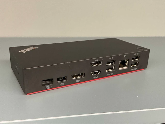Lenovo thinkpad universal usb-c dockingstation (2x) - afbeelding 4 van  7