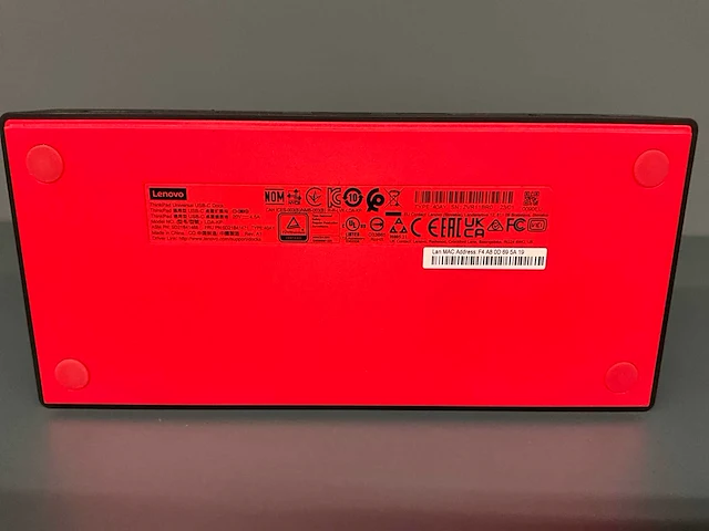 Lenovo thinkpad universal usb-c dockingstation (2x) - afbeelding 5 van  7